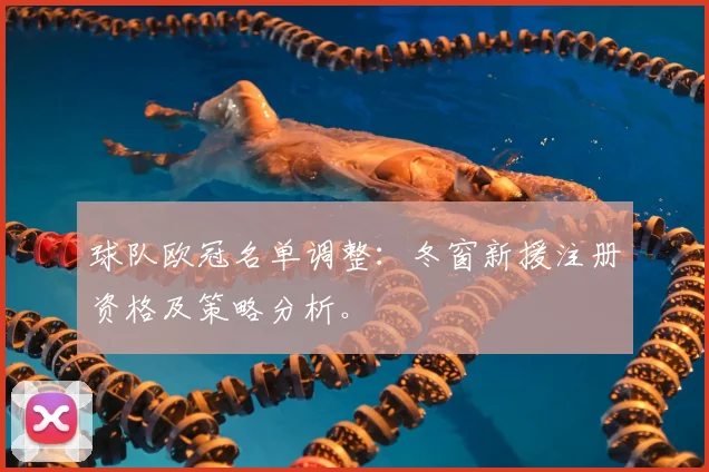 球队欧冠名单调整：冬窗新援注册资格及策略分析。