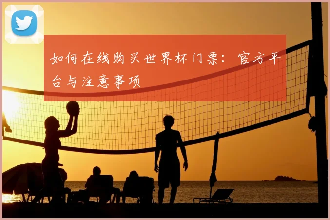 如何在线购买世界杯门票：官方平台与注意事项
